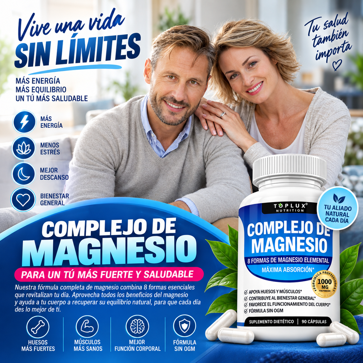 Complejo de Magnesio 8 en 1