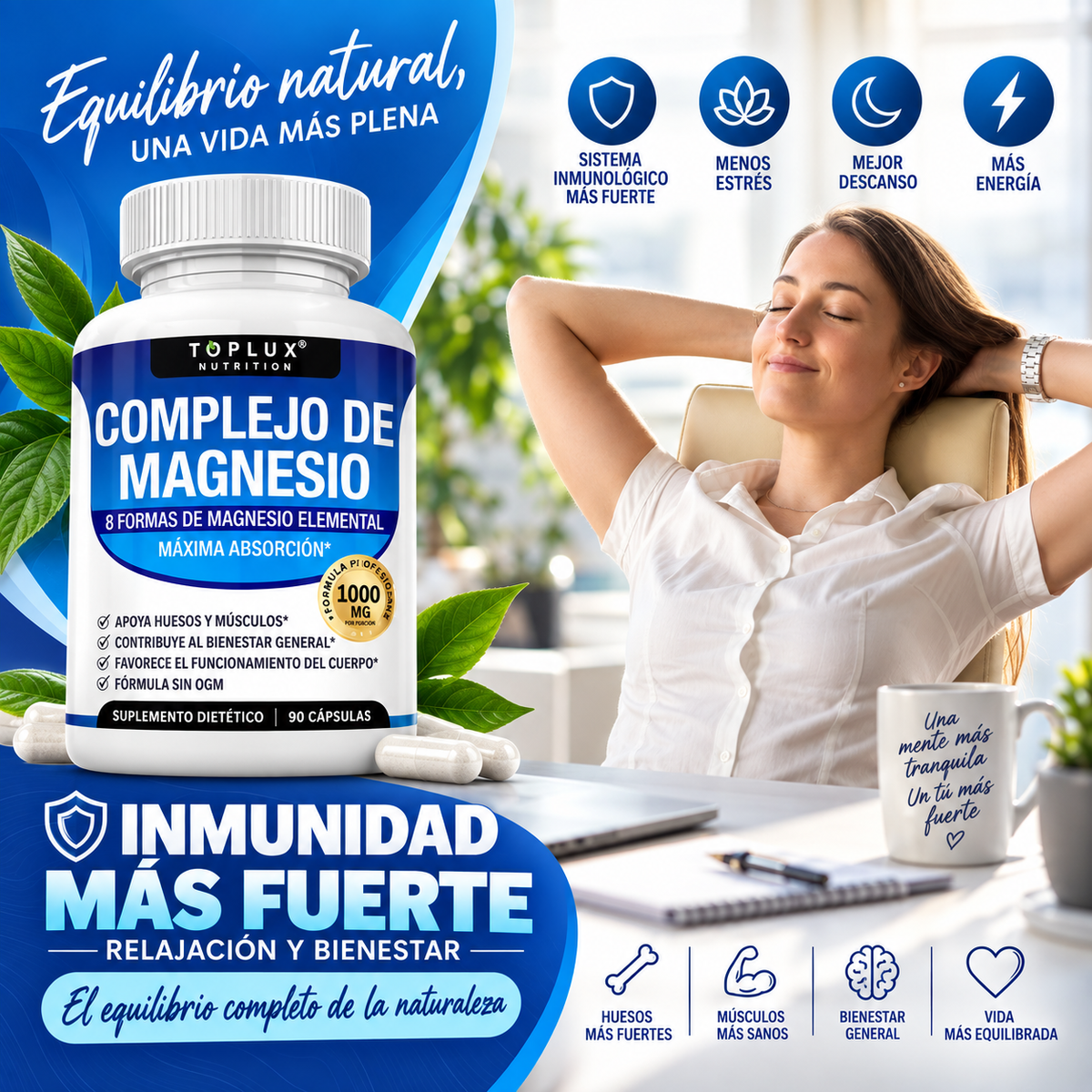 Complejo de Magnesio 8 en 1
