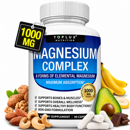 Suplemento de Magnesio 8 en 1